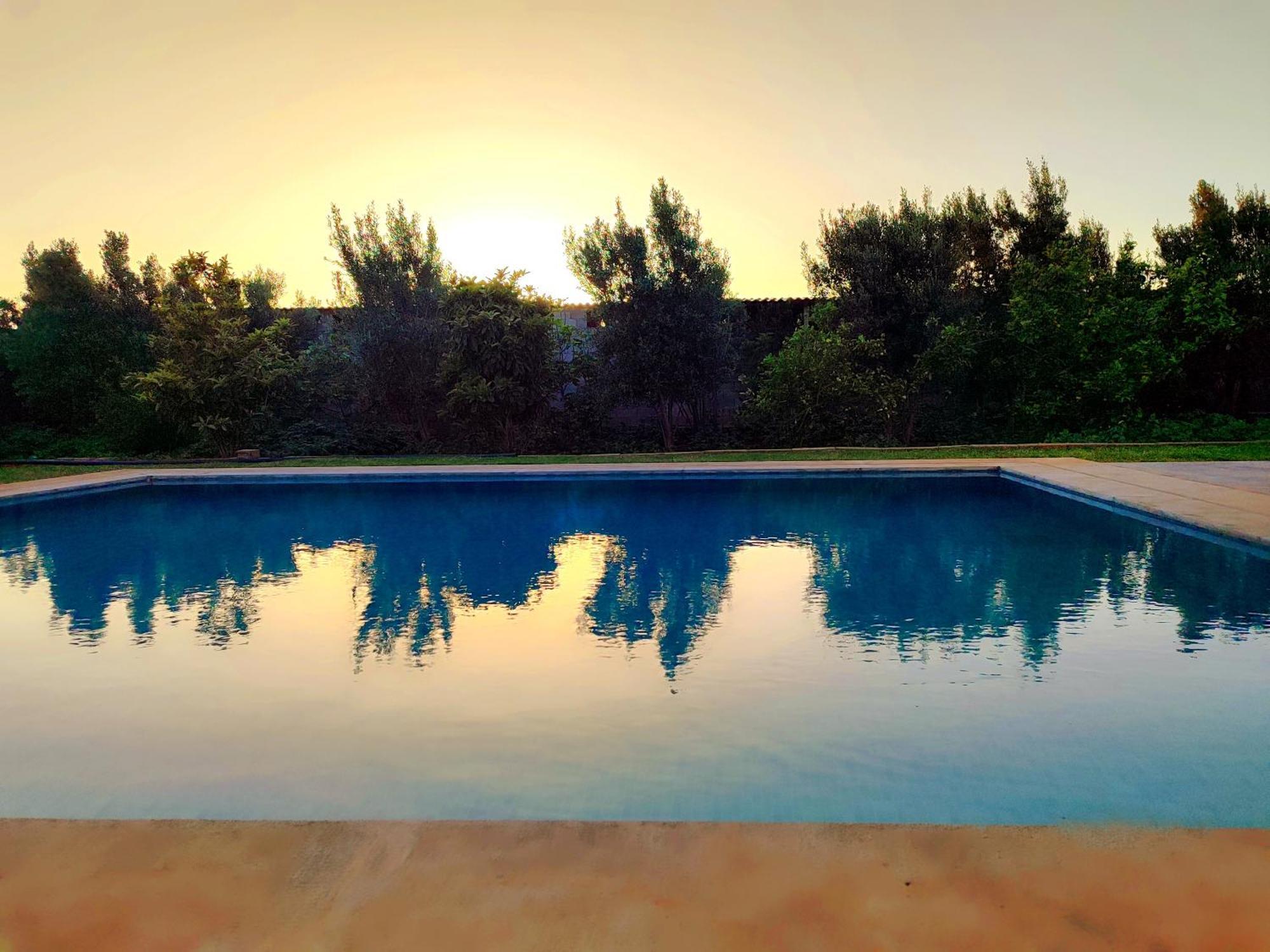 Villa Ferme Prive Avec Piscine Safí Exterior foto